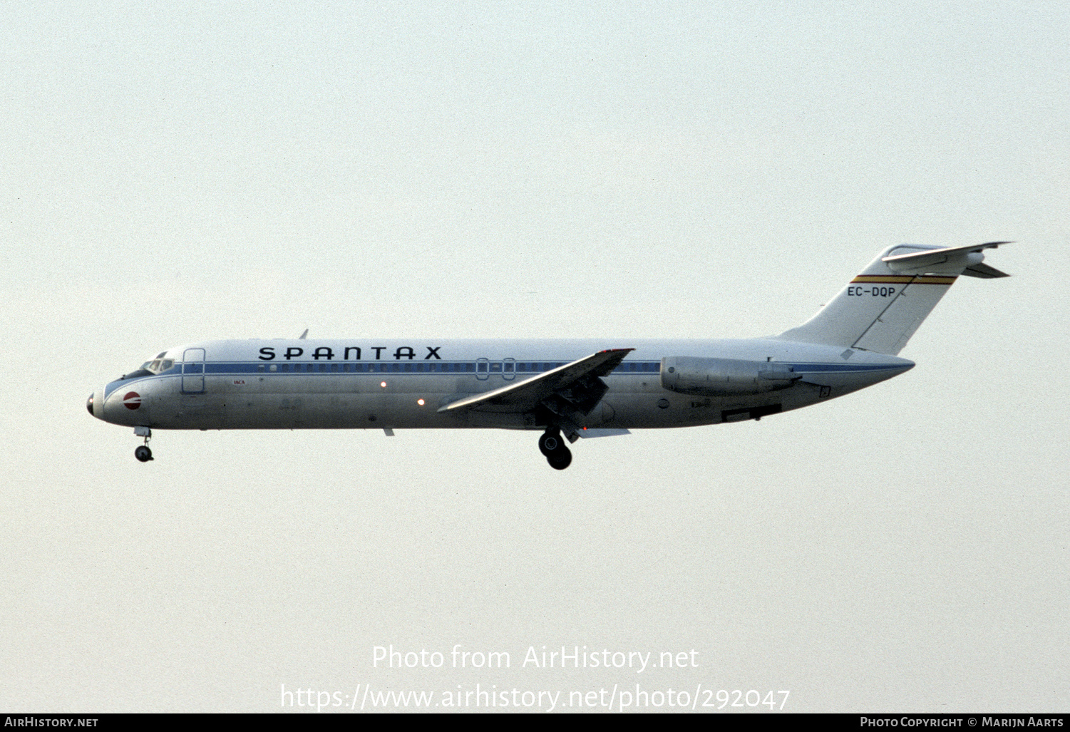 Aircraft Photo of EC-DQP | McDonnell Douglas DC-9-32 | Spantax | AirHistory.net #292047