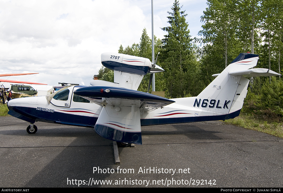 Aircraft Photo of N69LK | Lake LA-250 Renegade | AirHistory.net #292142