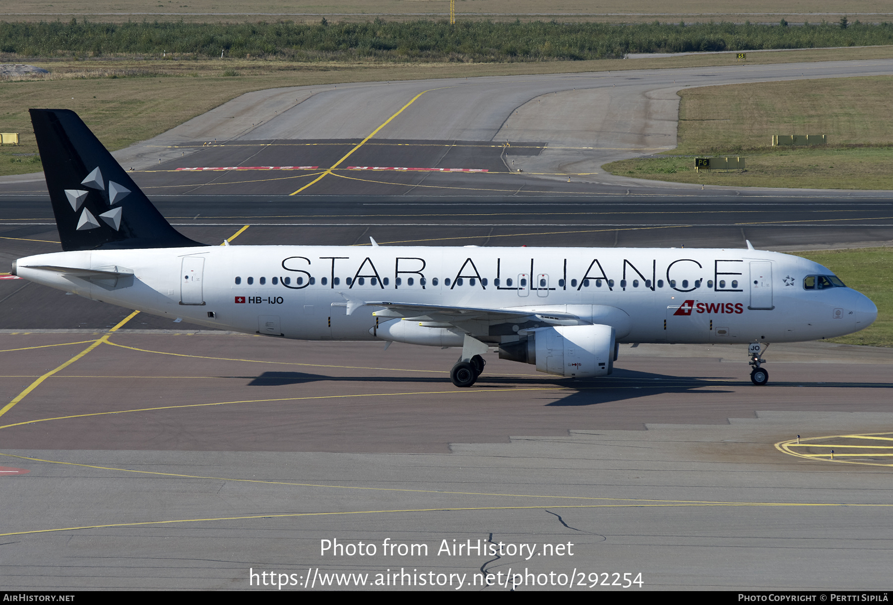 Aircraft Photo of HB-IJO | Airbus A320-214 | Swiss International Air Lines | AirHistory.net #292254