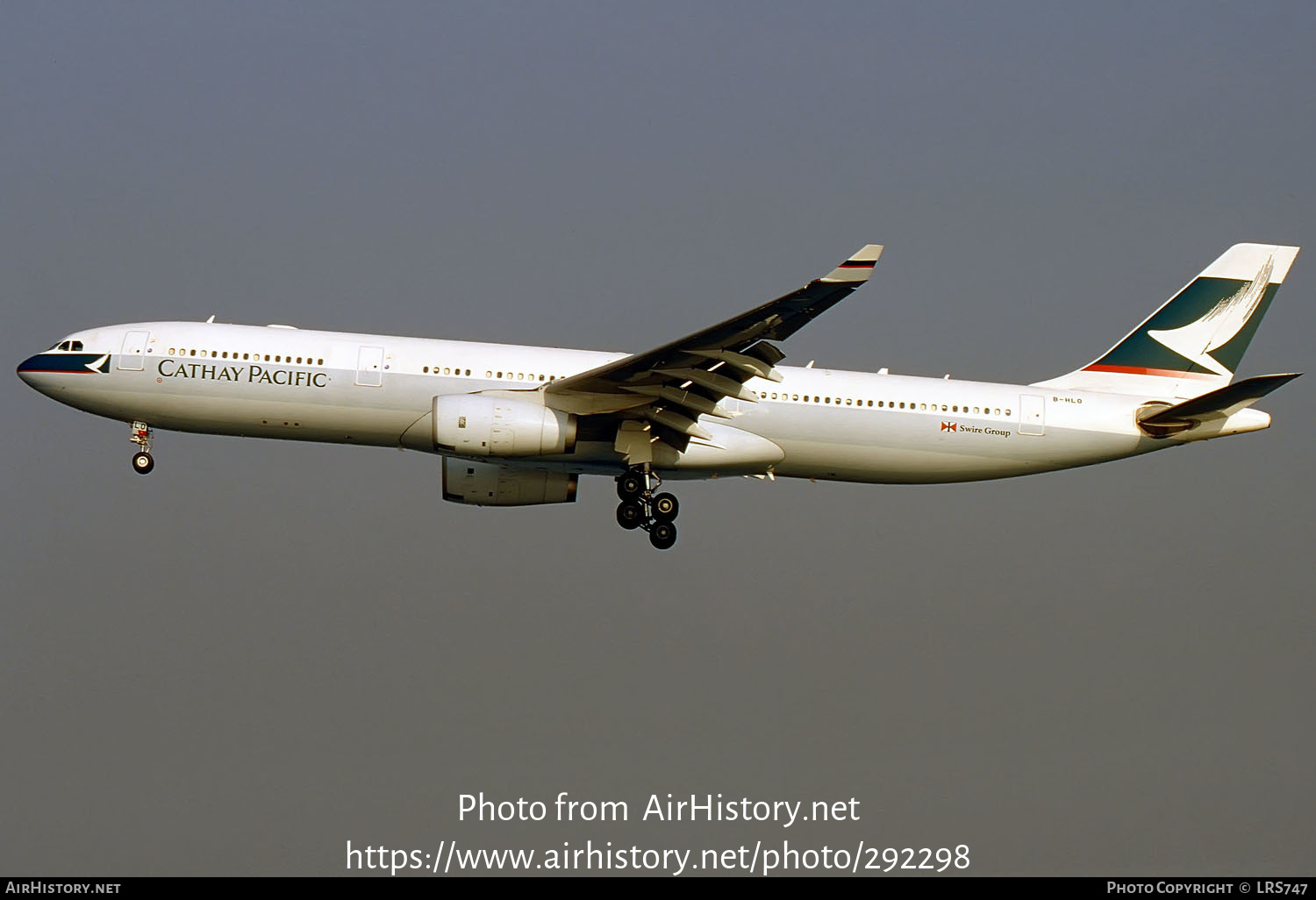 Aircraft Photo of B-HLO | Airbus A330-343E | Cathay Pacific Airways | AirHistory.net #292298