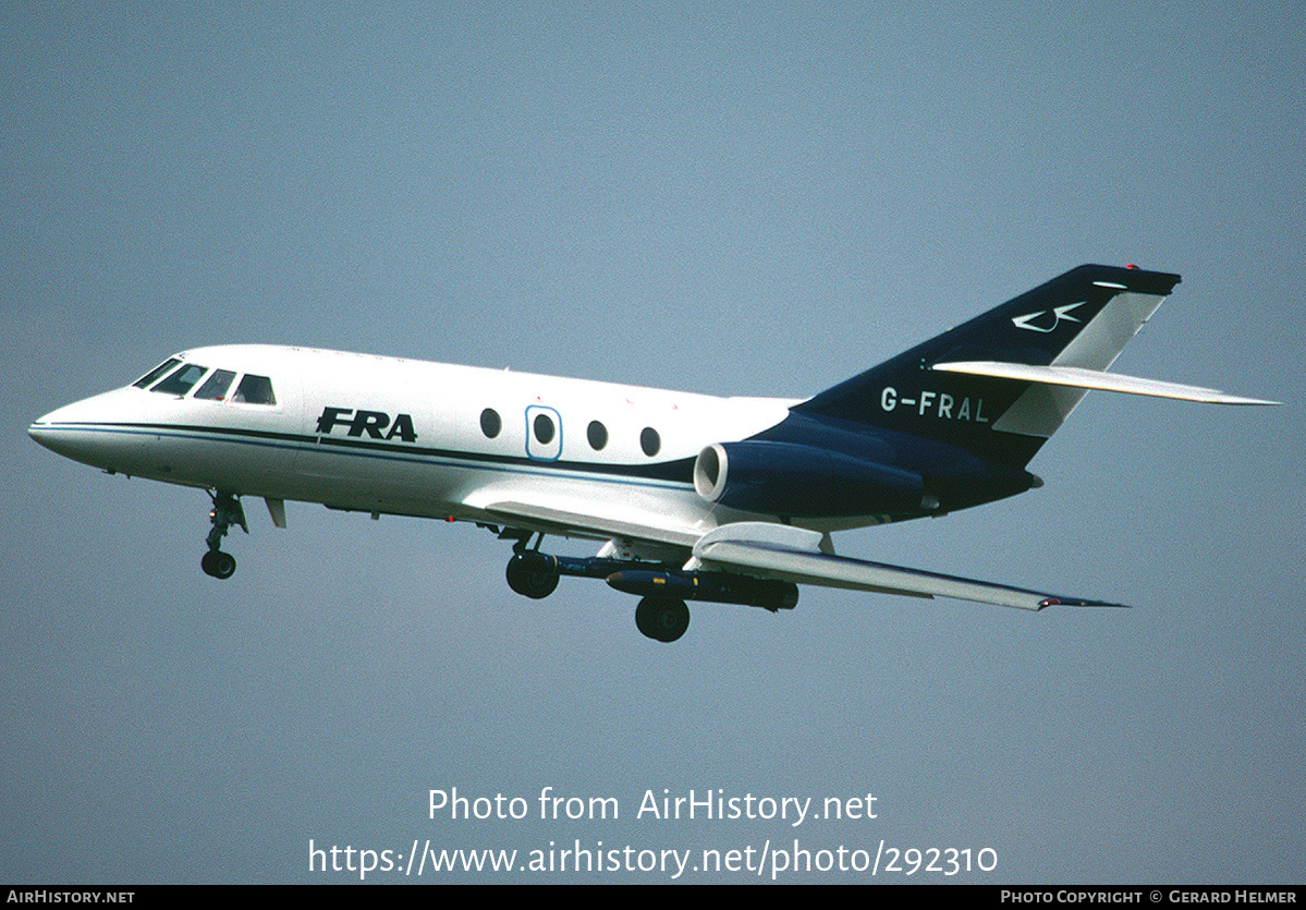 Aircraft Photo of G-FRAL | Dassault Falcon 20DC | FRA - FR Aviation | AirHistory.net #292310