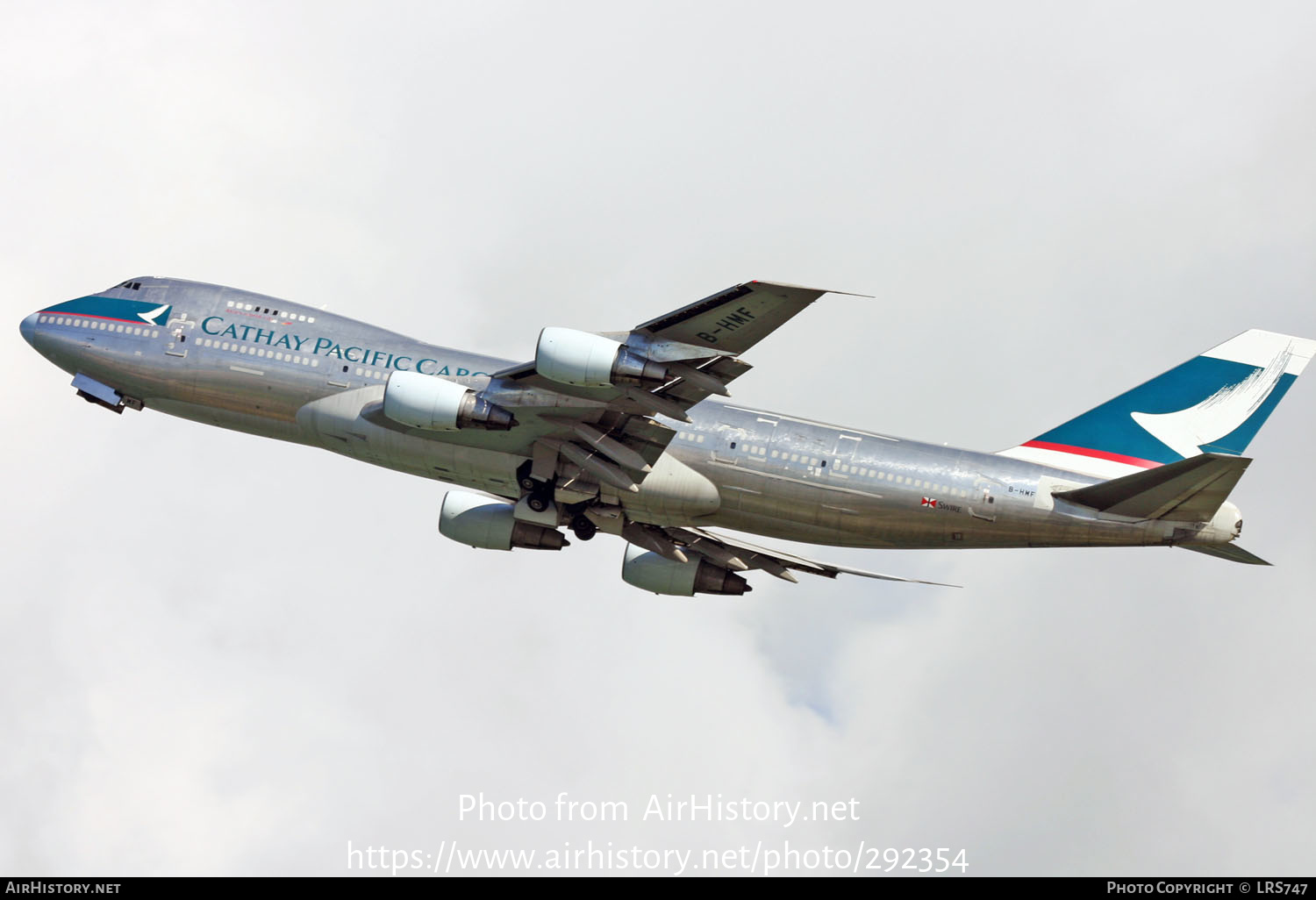 Aircraft Photo of B-HMF | Boeing 747-2L5B(SF) | Cathay Pacific Airways Cargo | AirHistory.net #292354