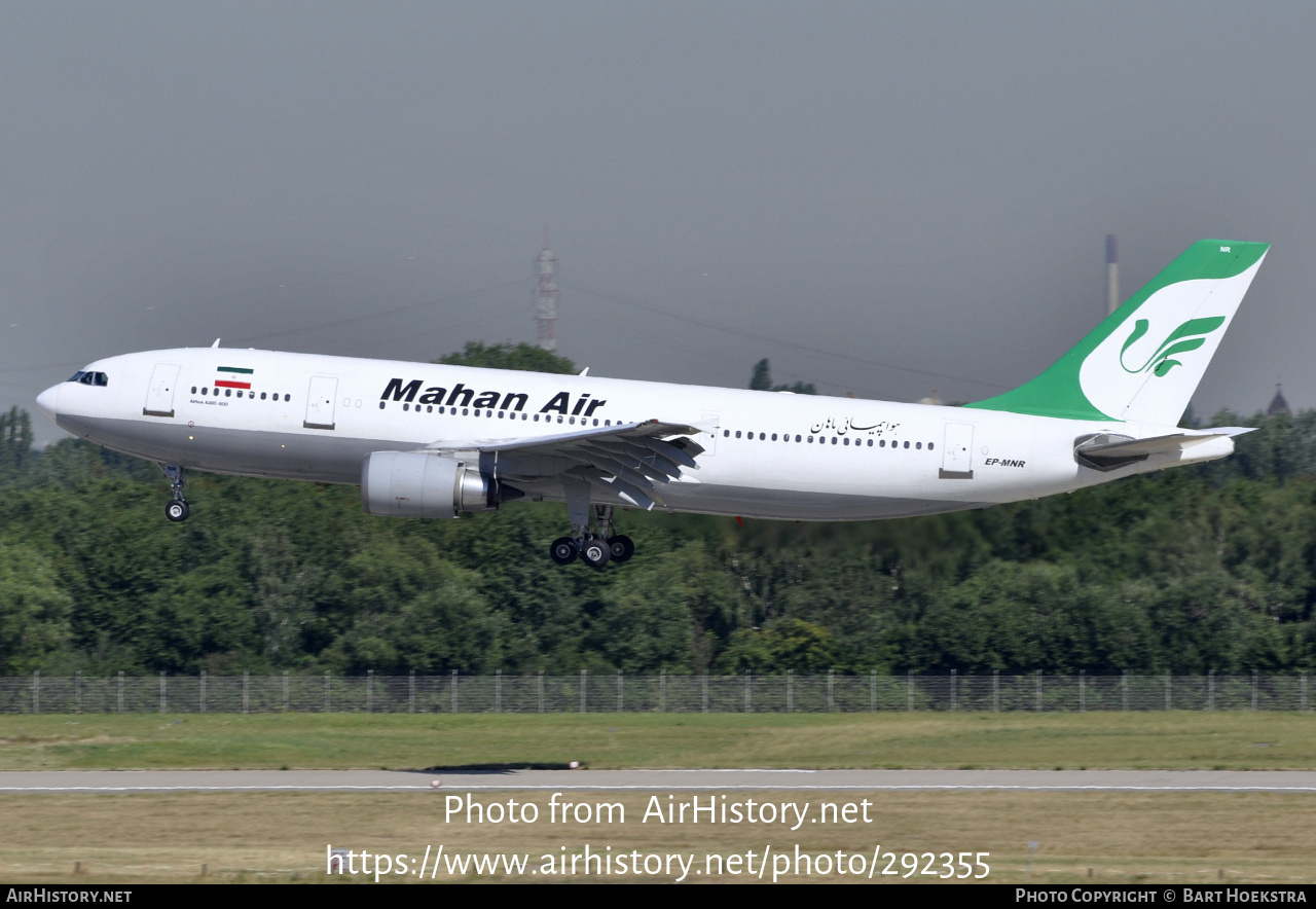 Aircraft Photo of EP-MNR | Airbus A300B4-603 | Mahan Air | AirHistory ...