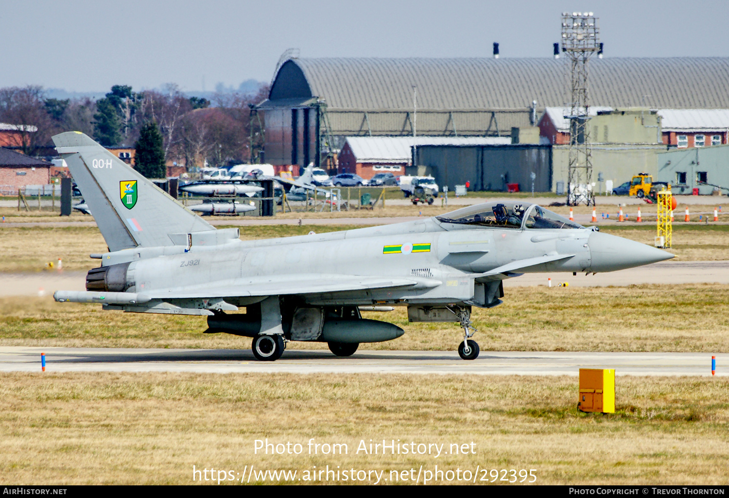 Aircraft Photo of ZJ921 | Eurofighter EF-2000 Typhoon FGR4 | UK - Air Force | AirHistory.net #292395