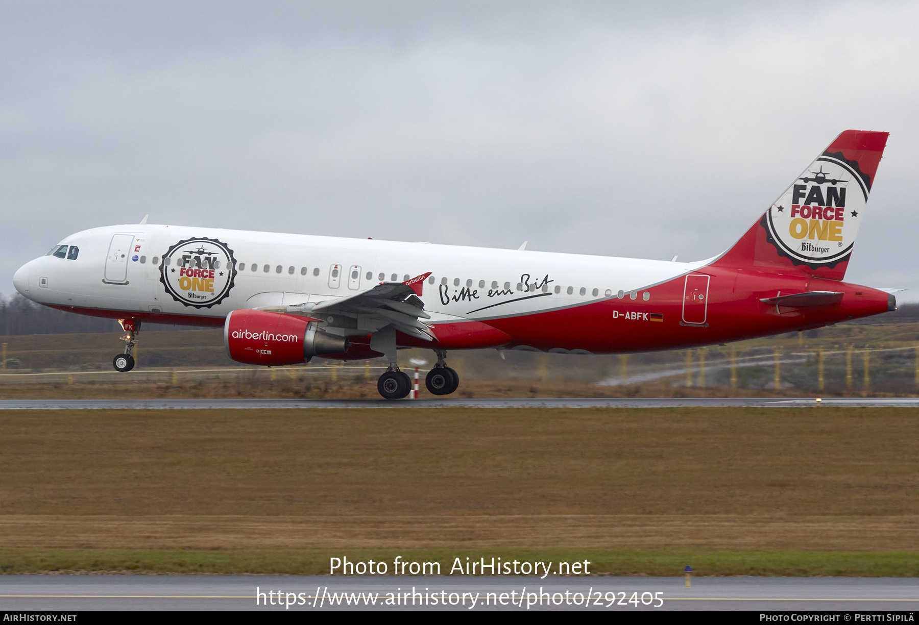 Aircraft Photo of D-ABFK | Airbus A320-214 | Air Berlin | AirHistory.net #292405