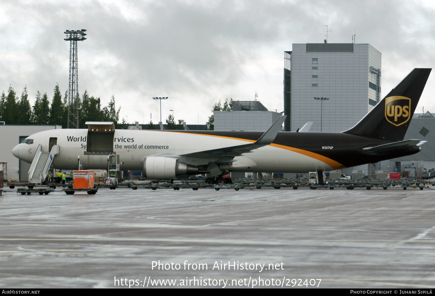 Aircraft Photo of N307UP | Boeing 767-34AF/ER | United Parcel Service - UPS | AirHistory.net #292407