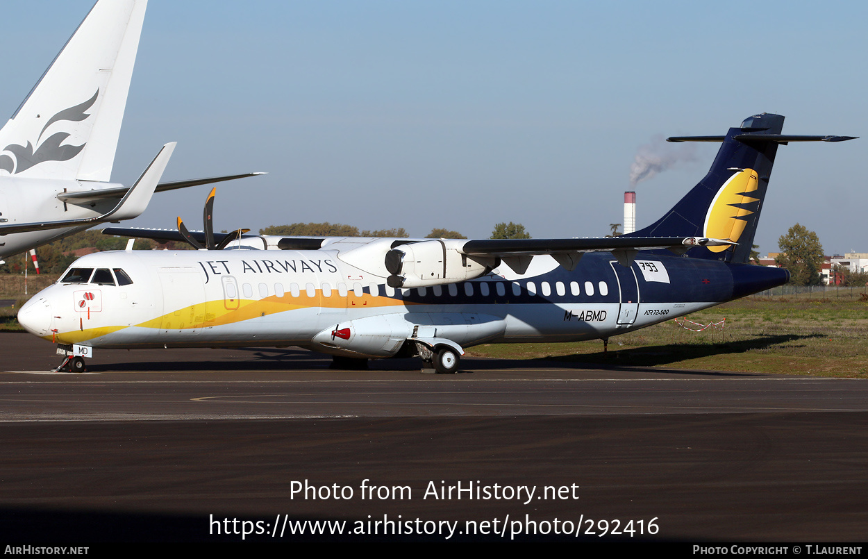 Aircraft Photo of M-ABMD | ATR ATR-72-500 (ATR-72-212A) | Jet Airways | AirHistory.net #292416