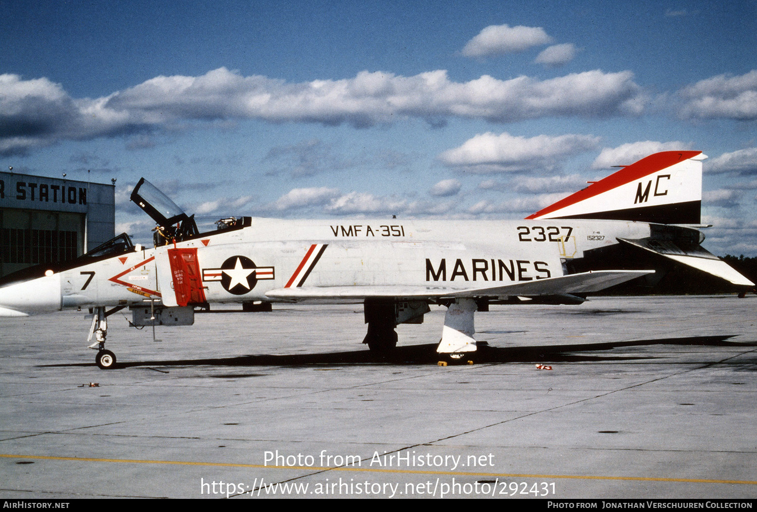 Aircraft Photo Of 152327 Mcdonnell F 4b Phantom Ii Usa Marines