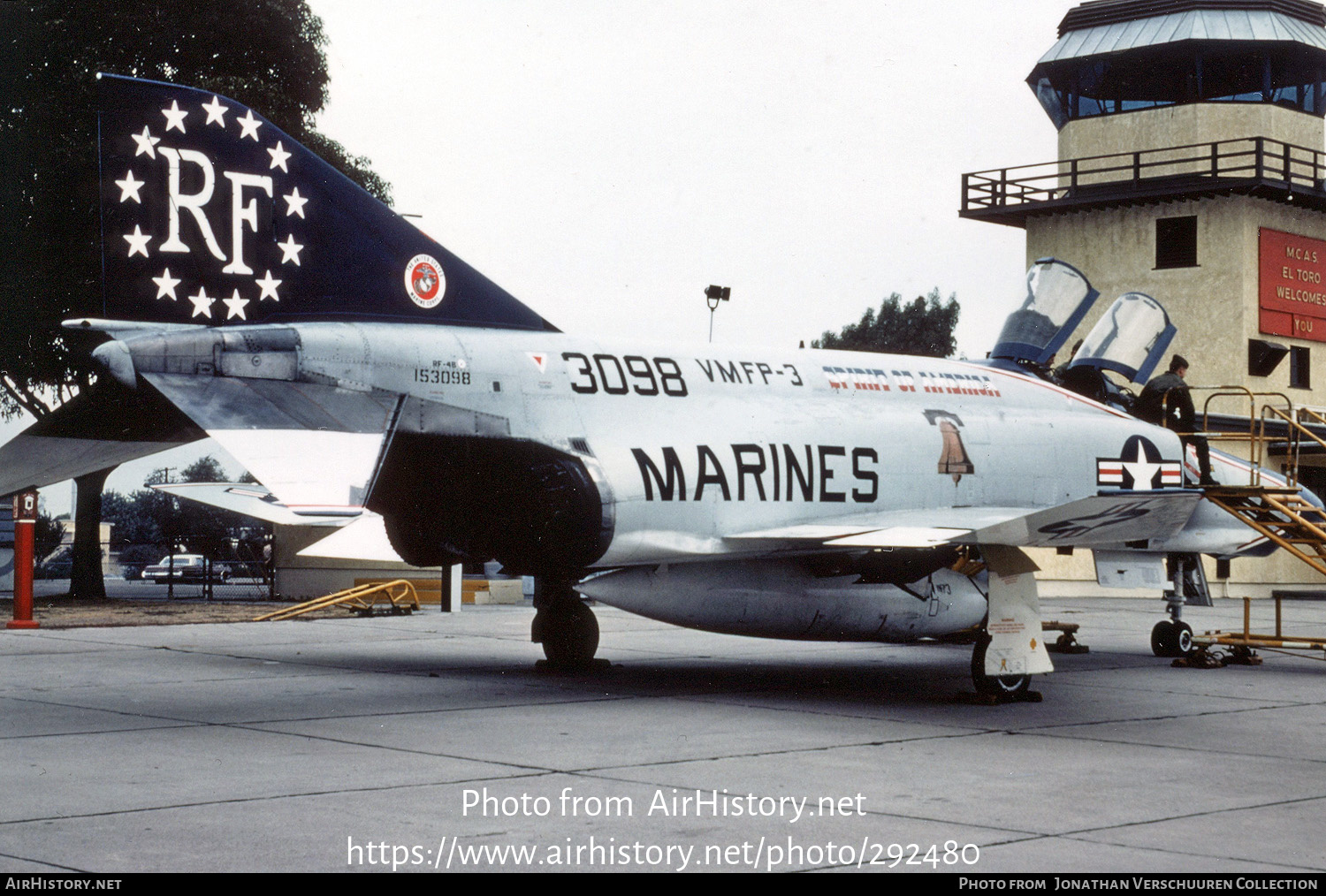 Aircraft Photo Of 153098 Mcdonnell Douglas Rf 4b Phantom Ii Usa