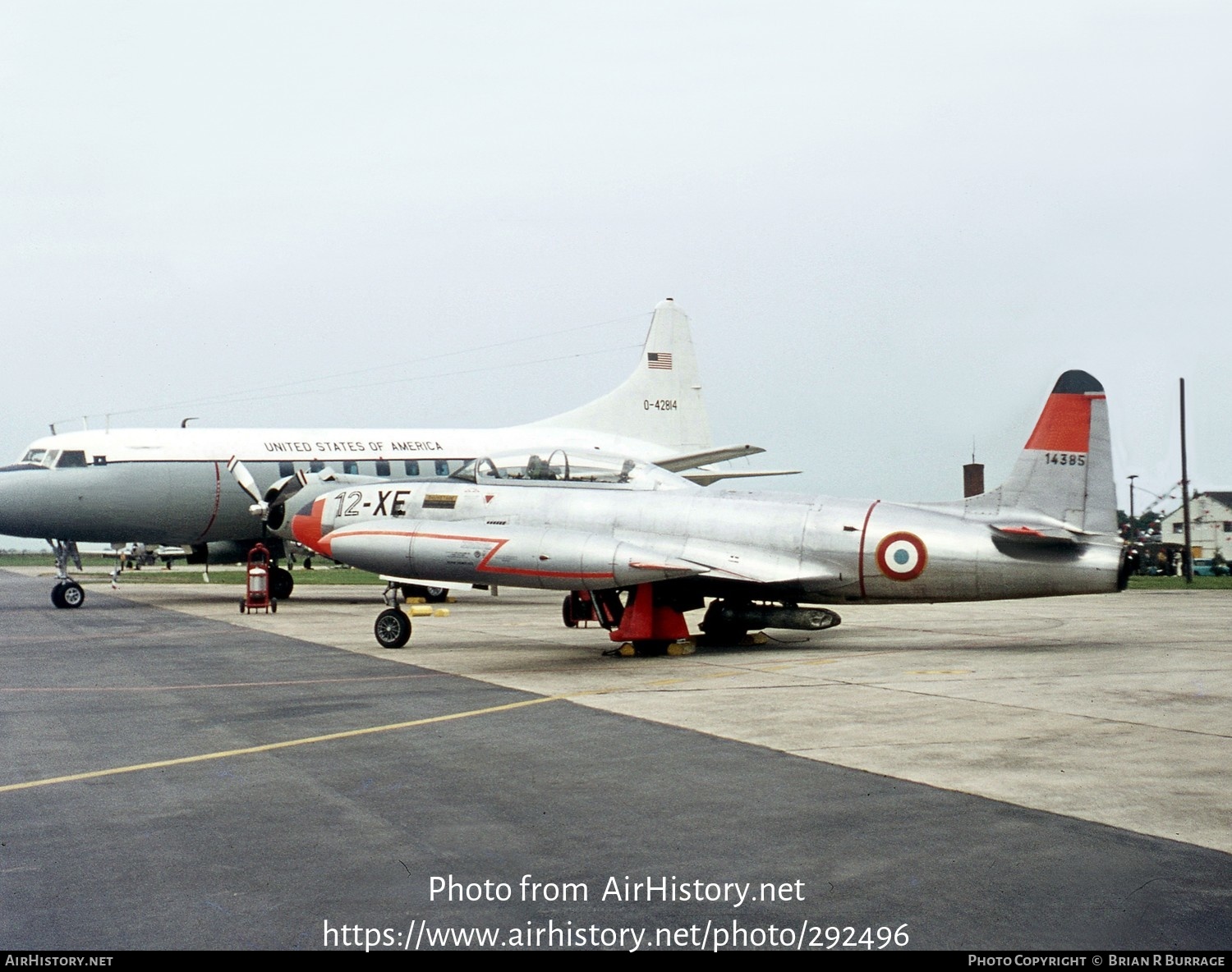 Aircraft Photo of 14385 | Lockheed T-33A | France - Air Force | AirHistory.net #292496