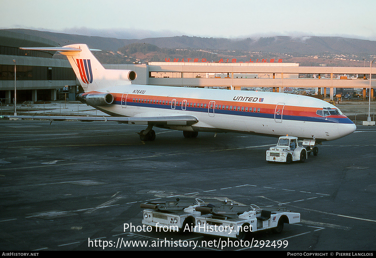 Aircraft Photo of N7641U | Boeing 727-222 | United Airlines | AirHistory.net #292499