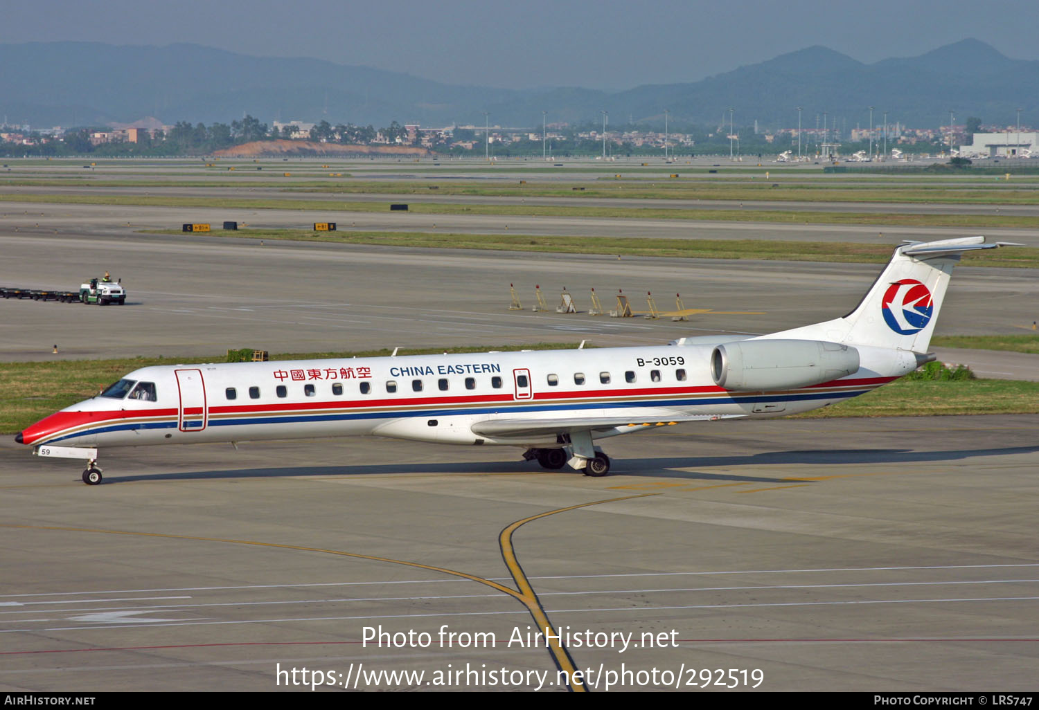 Aircraft Photo of B-3059 | Embraer ERJ-145LI (EMB-145LI) | China Eastern Airlines | AirHistory.net #292519