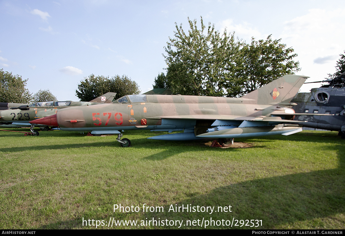 Aircraft Photo of 579 | Mikoyan-Gurevich MiG-21M | East Germany - Air Force | AirHistory.net #292531