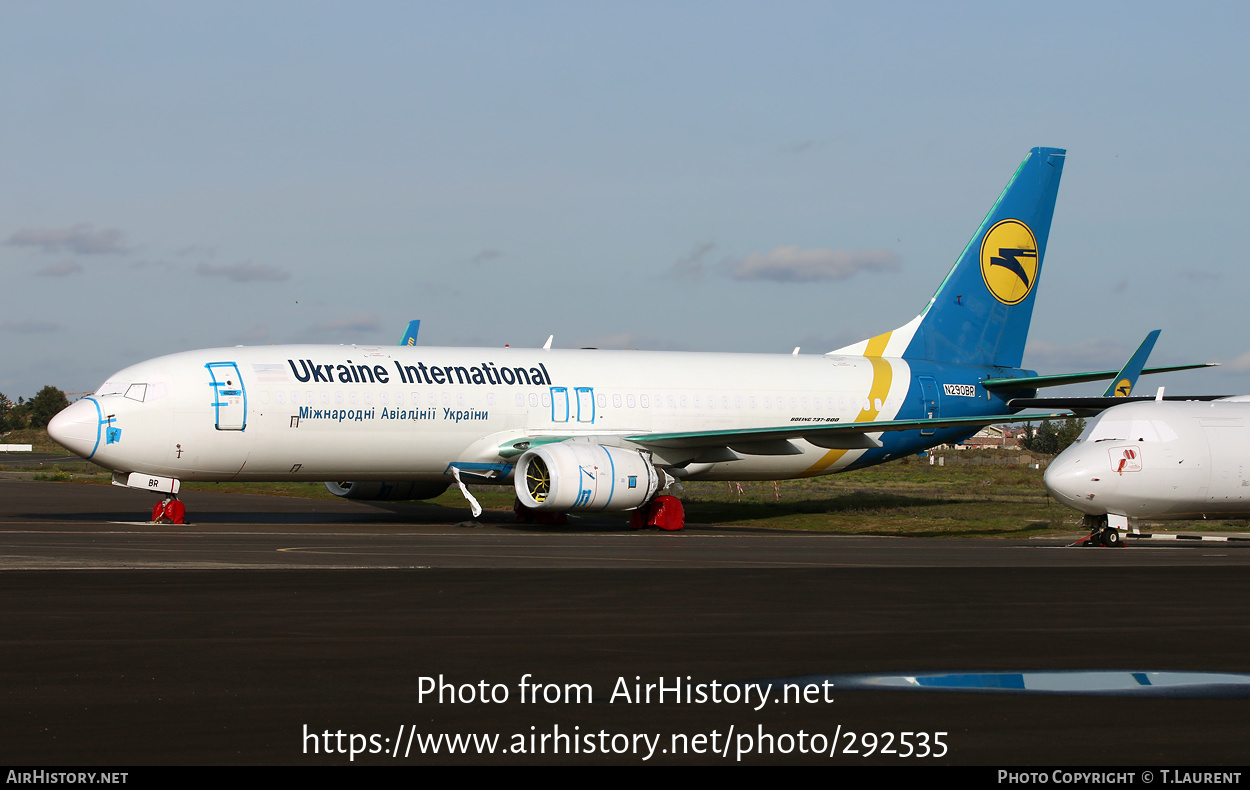 Aircraft Photo of N290BR | Boeing 737-85R | Ukraine International Airlines | AirHistory.net #292535