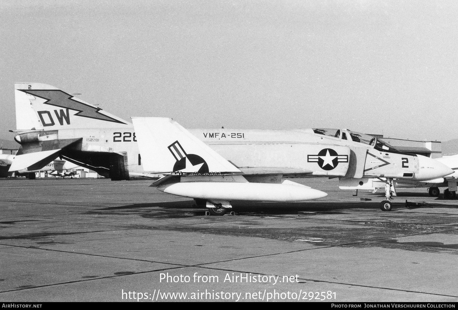 Aircraft Photo of 152281 | McDonnell F-4B Phantom II | USA - Marines | AirHistory.net #292581