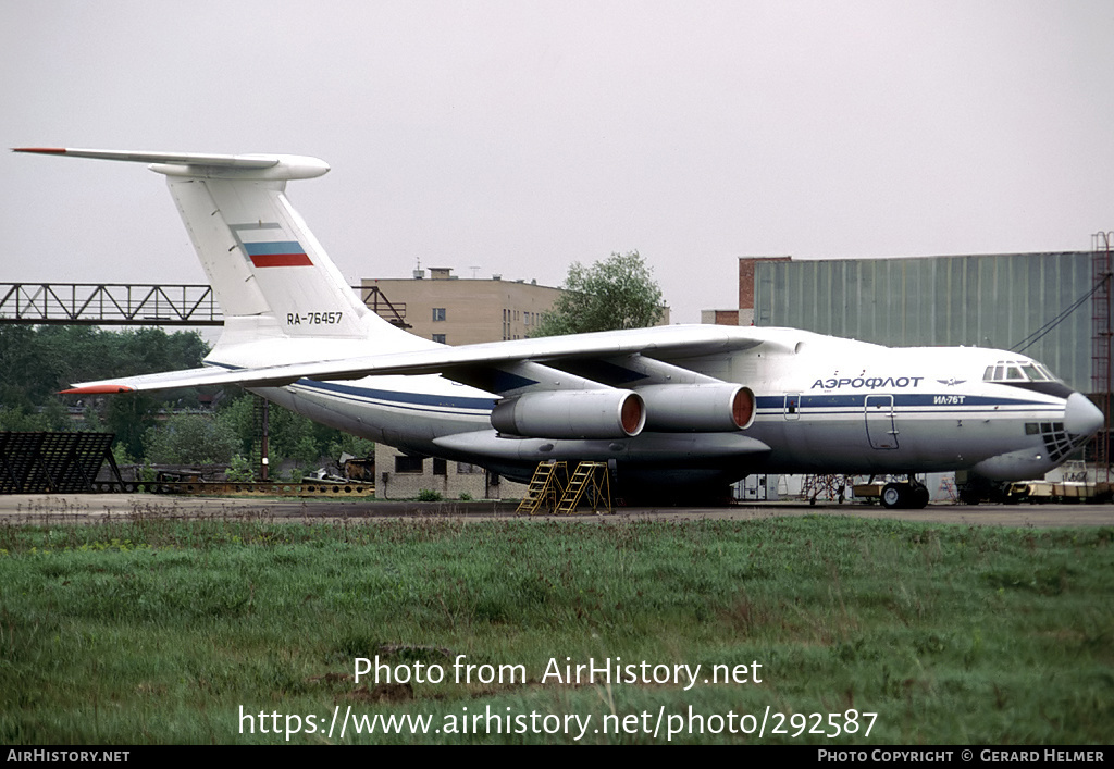 Aircraft Photo of RA-76457 | Ilyushin Il-76T | Aeroflot | AirHistory.net #292587