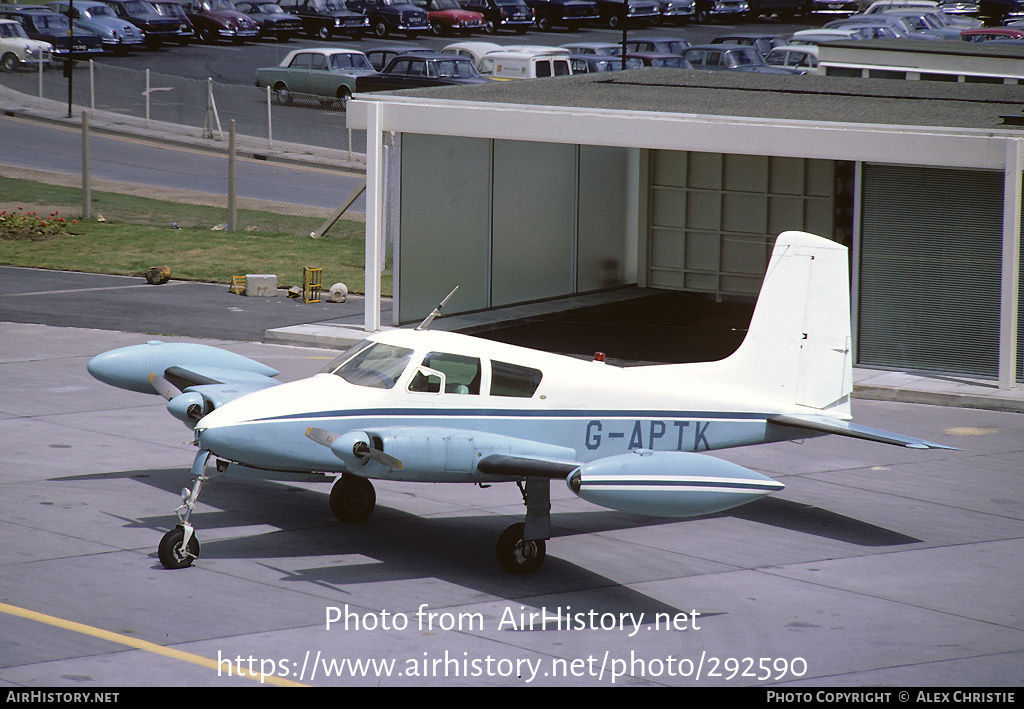 Aircraft Photo of G-APTK | Cessna 310 | AirHistory.net #292590