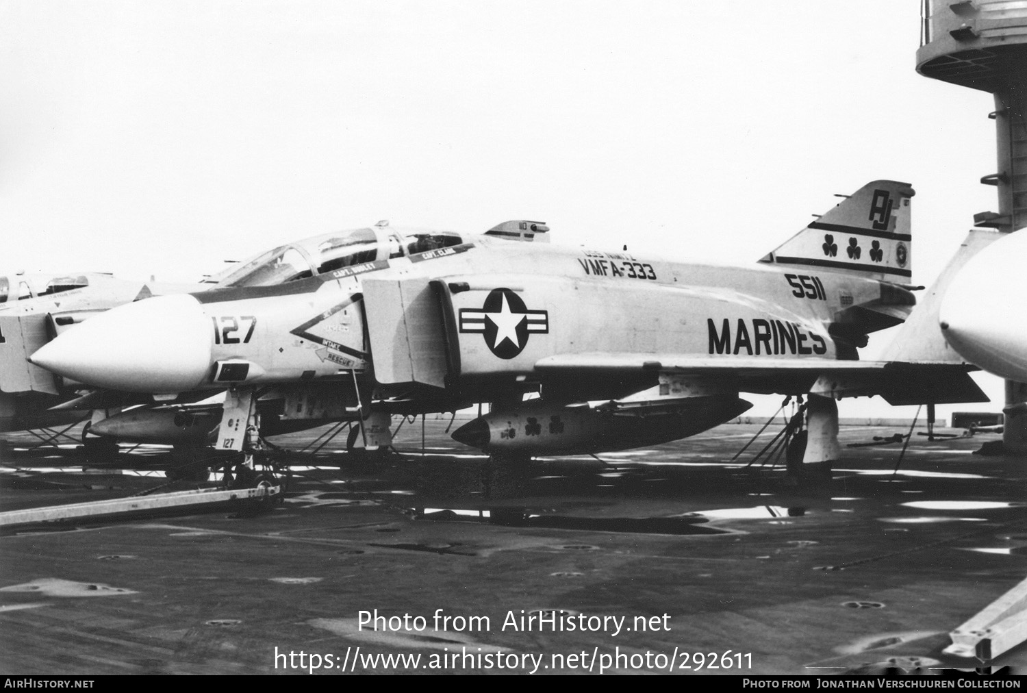 Aircraft Photo of 155511 | McDonnell Douglas F-4J Phantom II | USA - Marines | AirHistory.net #292611