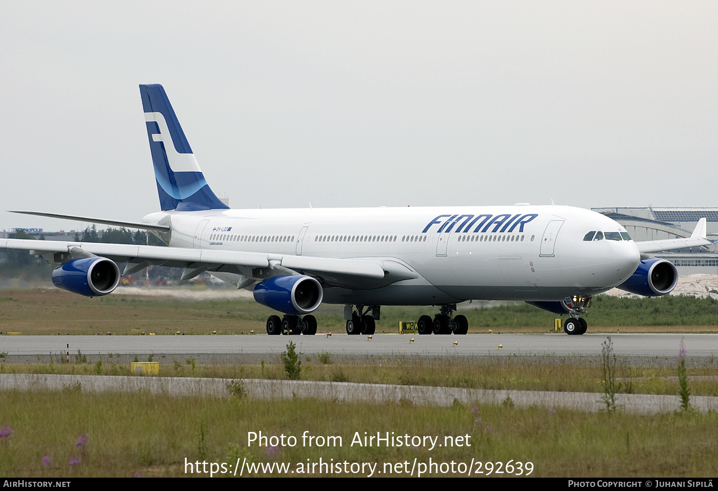 Aircraft Photo of OH-LQD | Airbus A340-313 | Finnair | AirHistory.net #292639