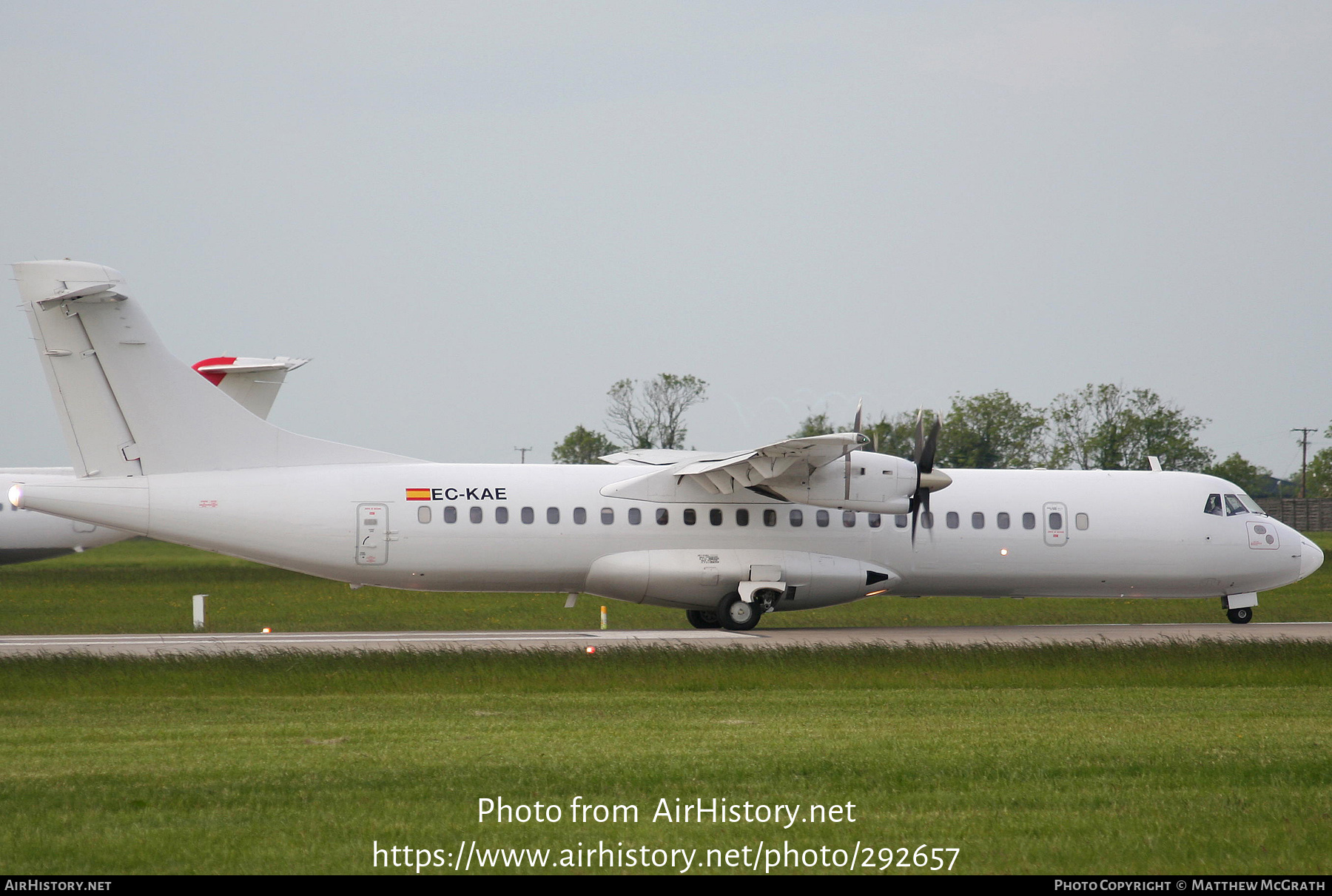 Aircraft Photo of EC-KAE | ATR ATR-72-202 | AirHistory.net #292657