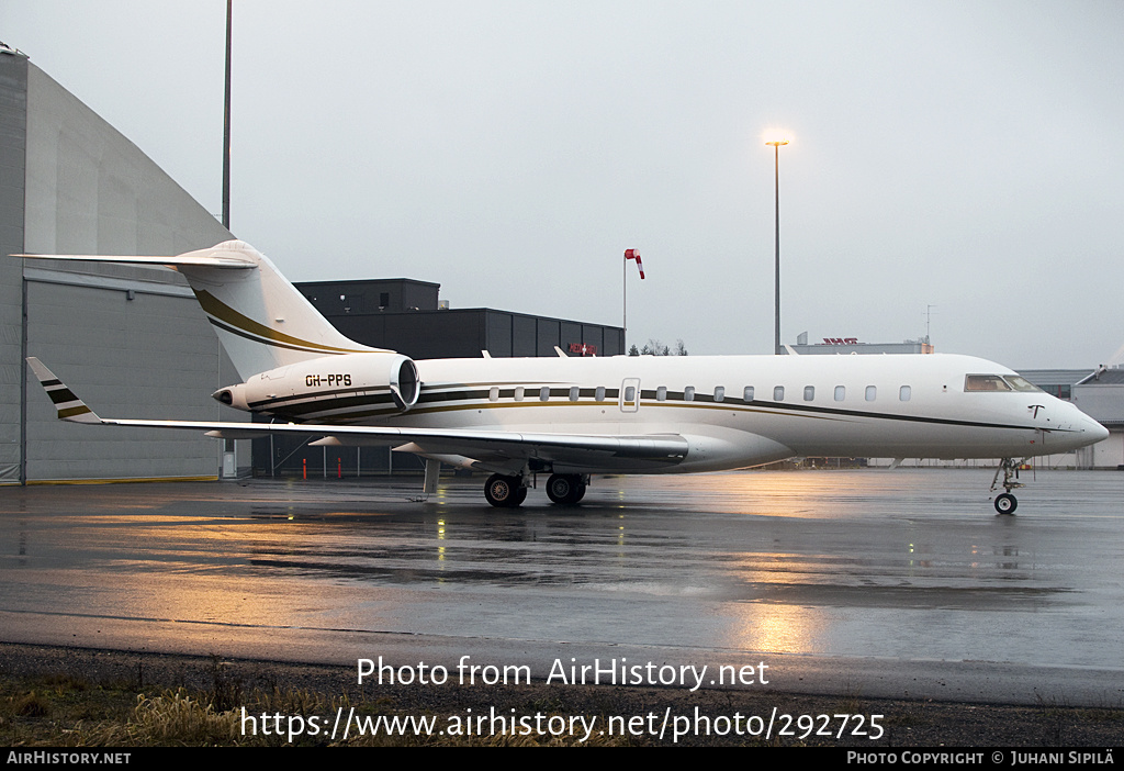 Aircraft Photo of OH-PPS | Bombardier Global Express XRS (BD-700-1A10) | AirHistory.net #292725