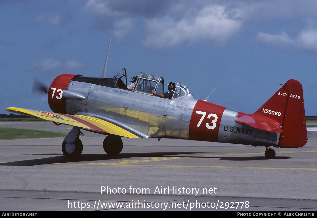 Aircraft Photo of N2806G / 6773 | North American AT-6G Texan | USA - Navy | AirHistory.net #292778