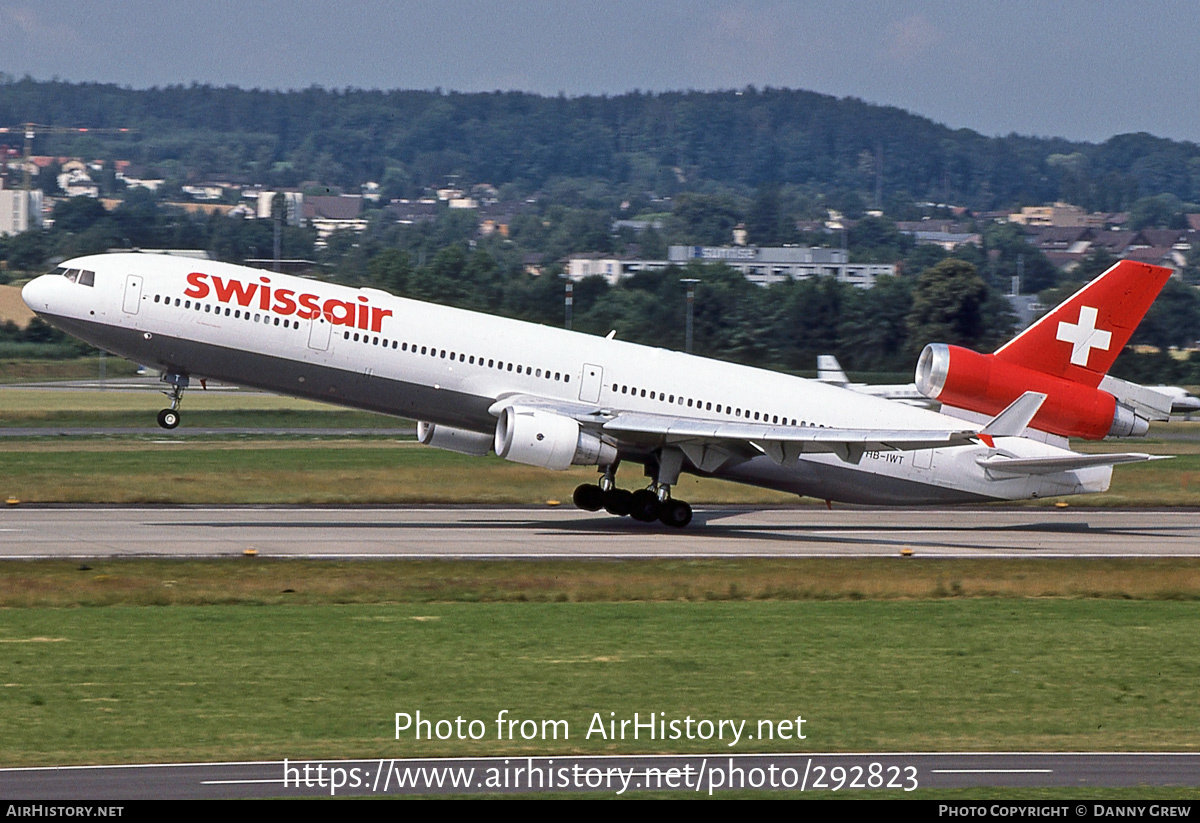 Aircraft Photo of HB-IWT | McDonnell Douglas MD-11 | Swissair | AirHistory.net #292823