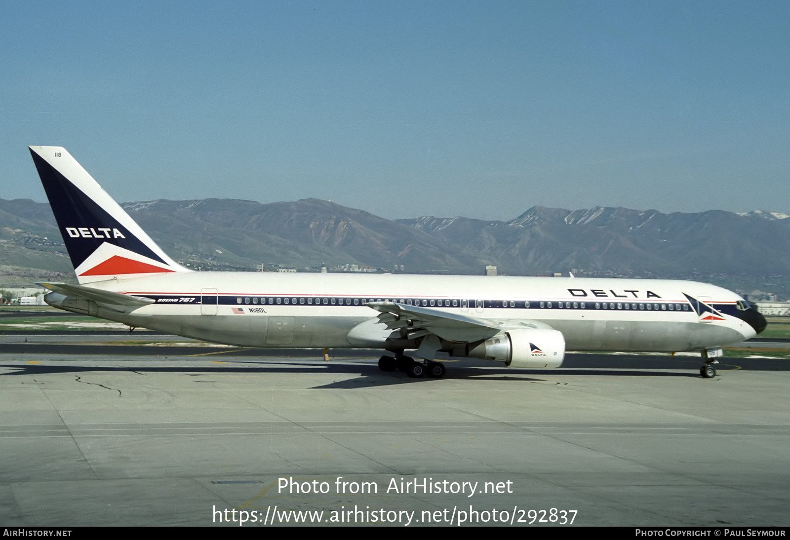 Aircraft Photo of N118DL | Boeing 767-332 | Delta Air Lines | AirHistory.net #292837