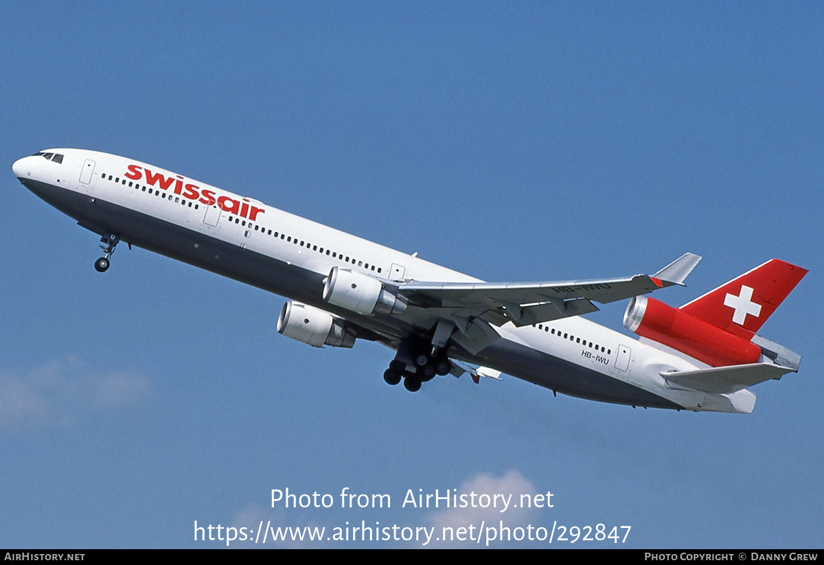 Aircraft Photo of HB-IWU | McDonnell Douglas MD-11 | Swissair | AirHistory.net #292847