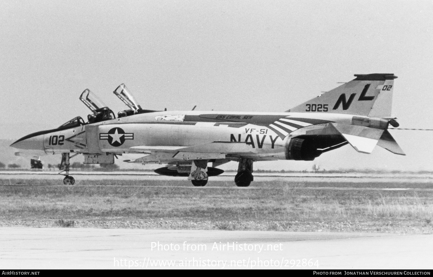 Aircraft Photo Of 153025 Mcdonnell F 4b Phantom Ii Usa Navy