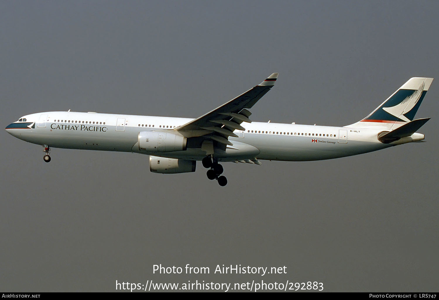 Aircraft Photo of B-HLT | Airbus A330-343E | Cathay Pacific Airways | AirHistory.net #292883