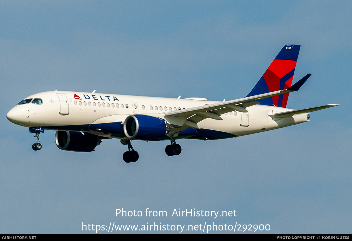 Aircraft Photo of N130DU | Airbus A220-171 (BD-500-1A10) | Delta Air Lines | AirHistory.net #292900