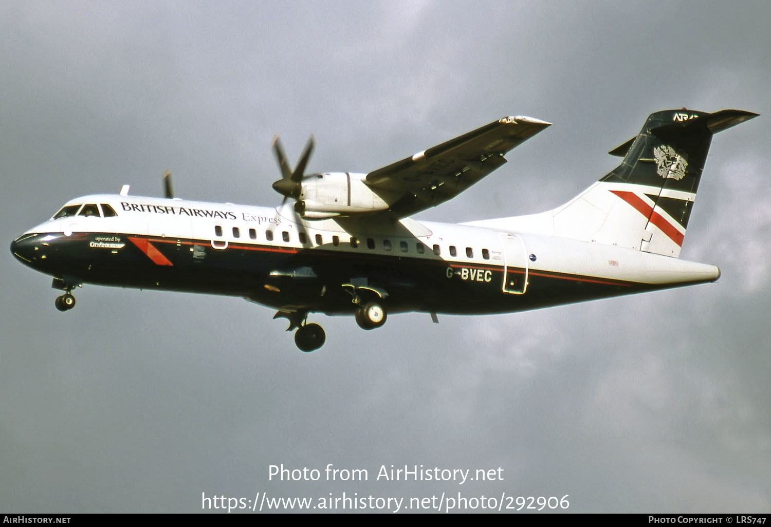 Aircraft Photo of G-BVEC | ATR ATR-42-300 | British Airways Express | AirHistory.net #292906