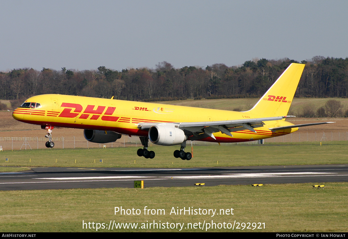 Aircraft Photo of G-BIKN | Boeing 757-236/SF | DHL International | AirHistory.net #292921