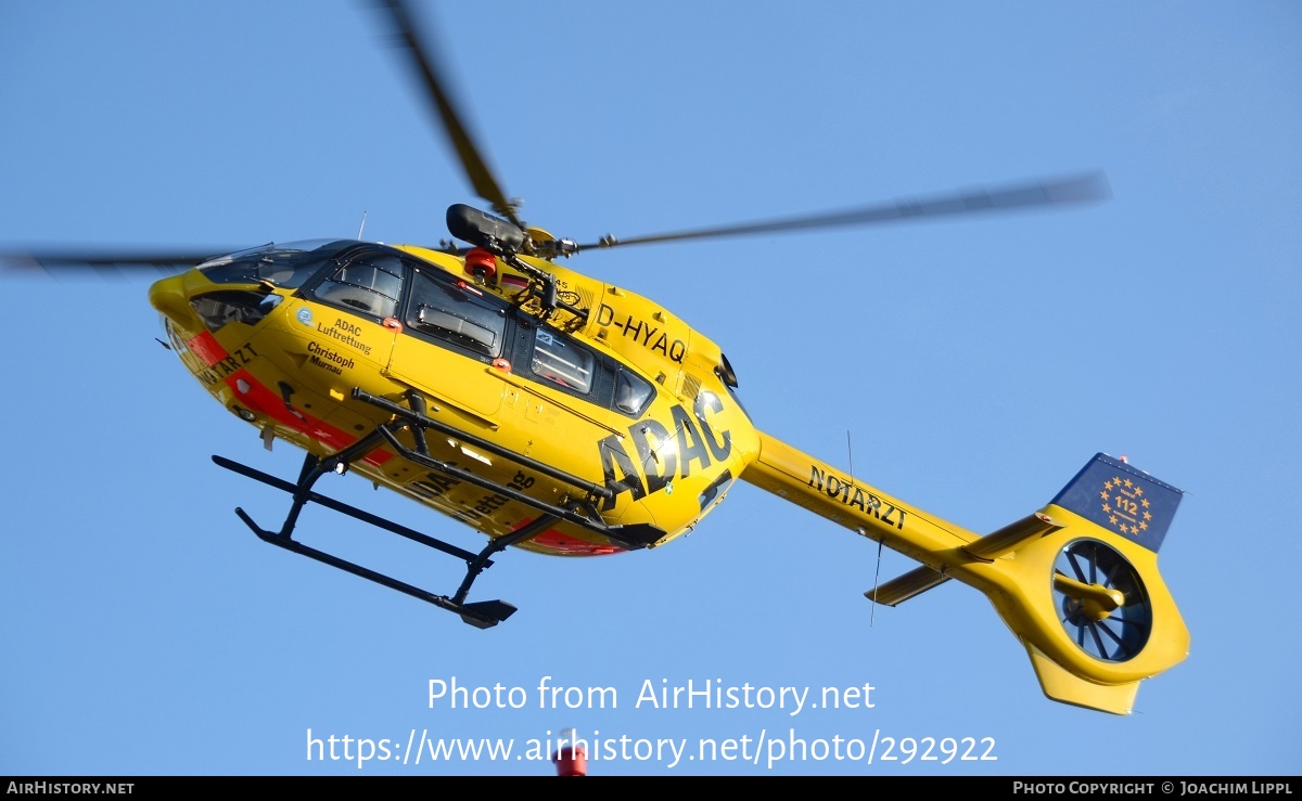 Aircraft Photo of D-HYAQ | Airbus Helicopters H-145 (BK-117D-2) | ADAC Luftrettung | AirHistory.net #292922