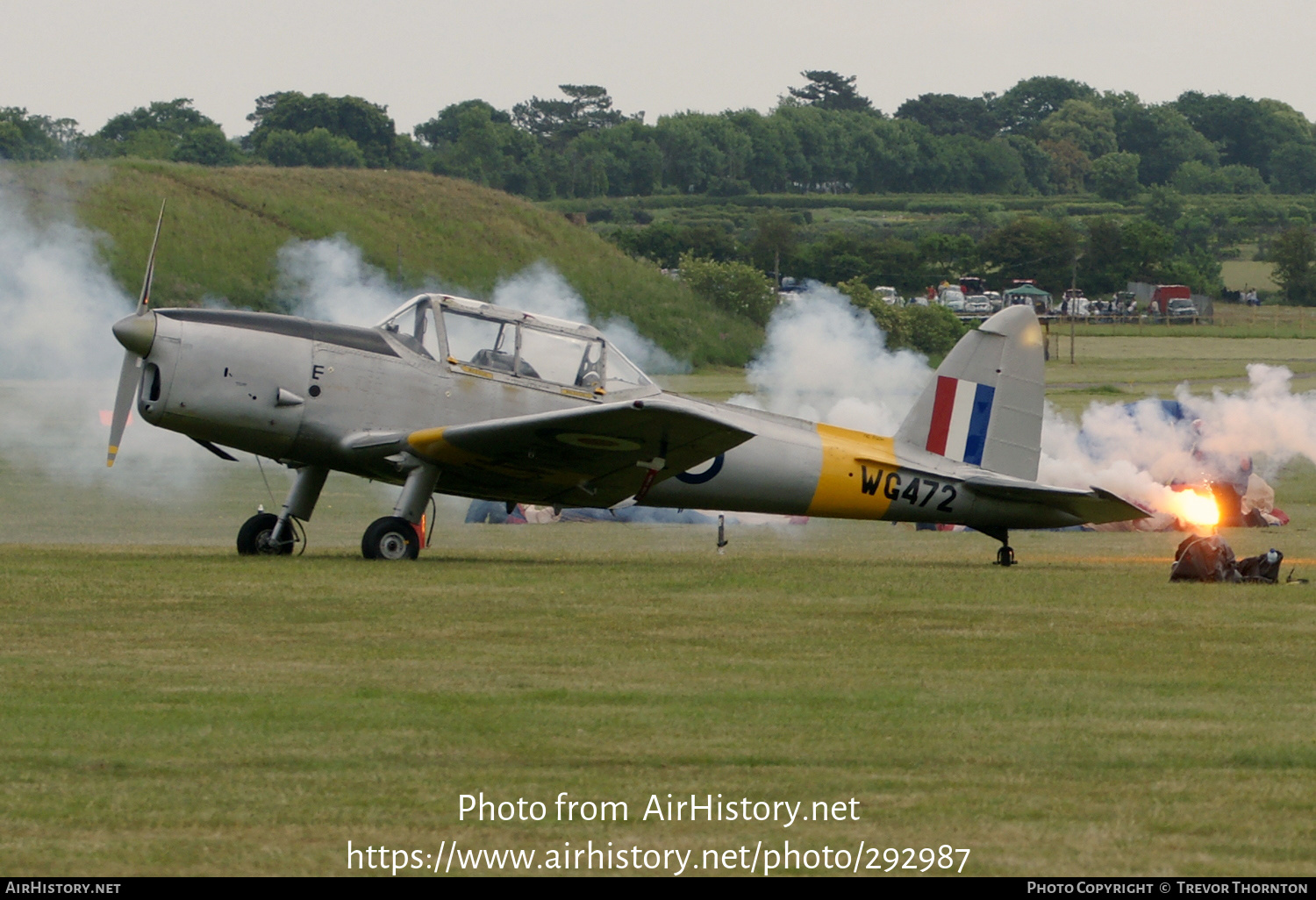 Aircraft Photo of G-AOTY / WG472 | De Havilland DHC-1 Chipmunk Mk22 | UK - Air Force | AirHistory.net #292987