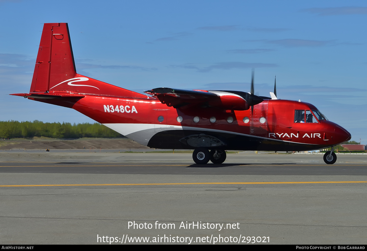 Aircraft Photo of N348CA | CASA C-212-200 Aviocar | Ryan Air | AirHistory.net #293021