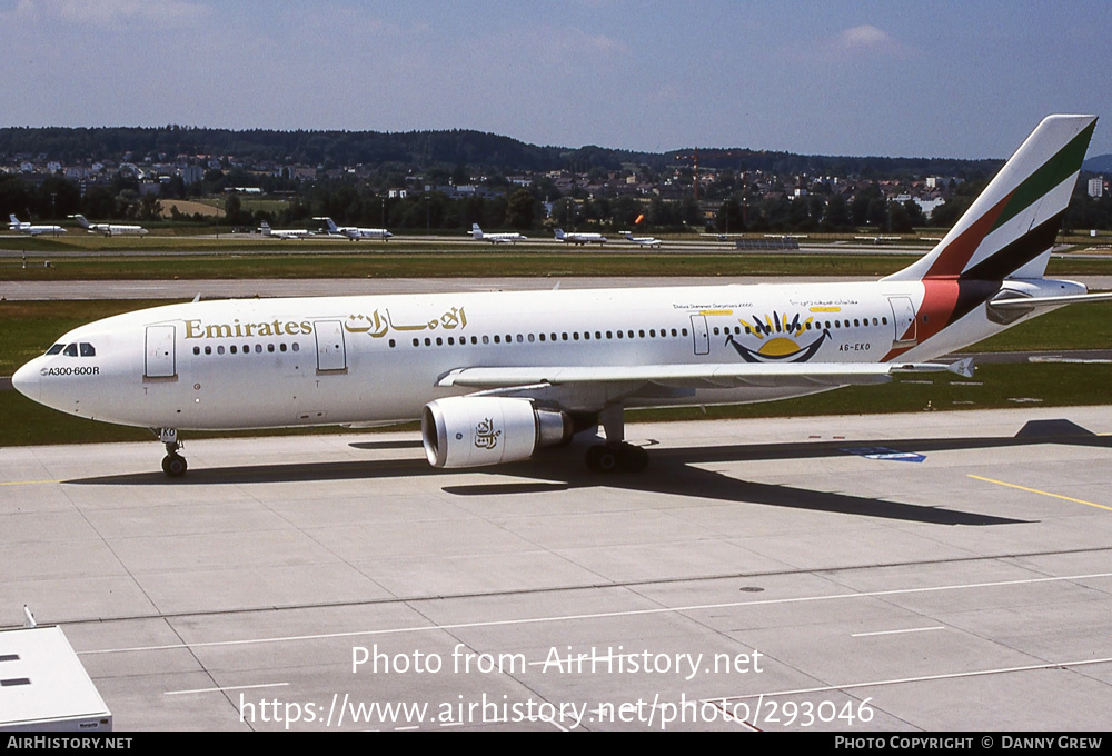 Aircraft Photo of A6-EKO | Airbus A300B4-605R | Emirates | AirHistory.net #293046