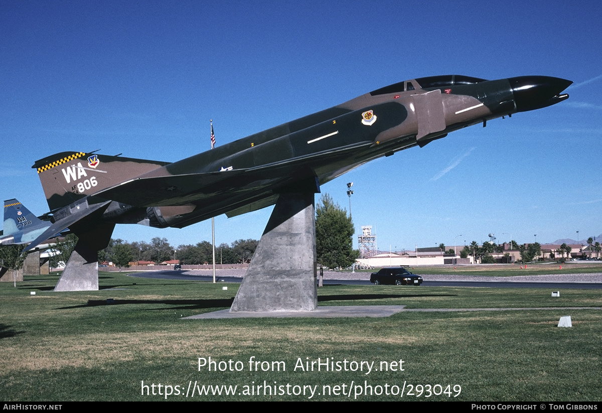 Aircraft Photo of 64-0806 | McDonnell F-4C Phantom II | USA - Air Force | AirHistory.net #293049