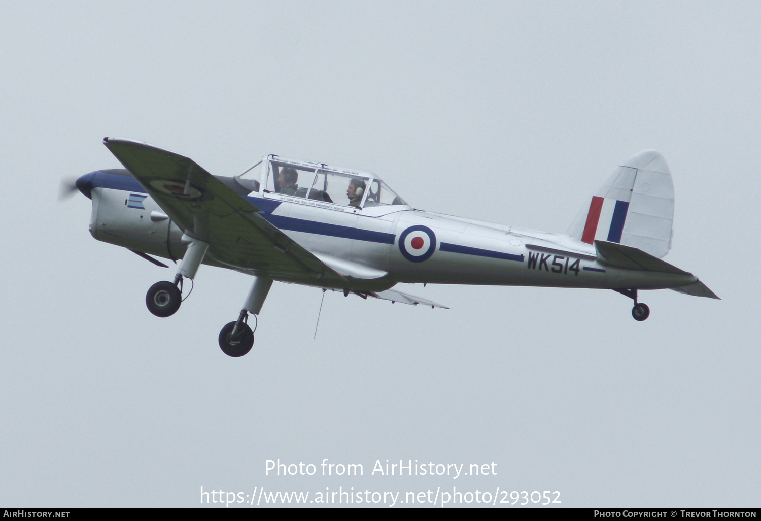 Aircraft Photo of G-BBMO / WK514 | De Havilland DHC-1 Chipmunk Mk22 | UK - Air Force | AirHistory.net #293052