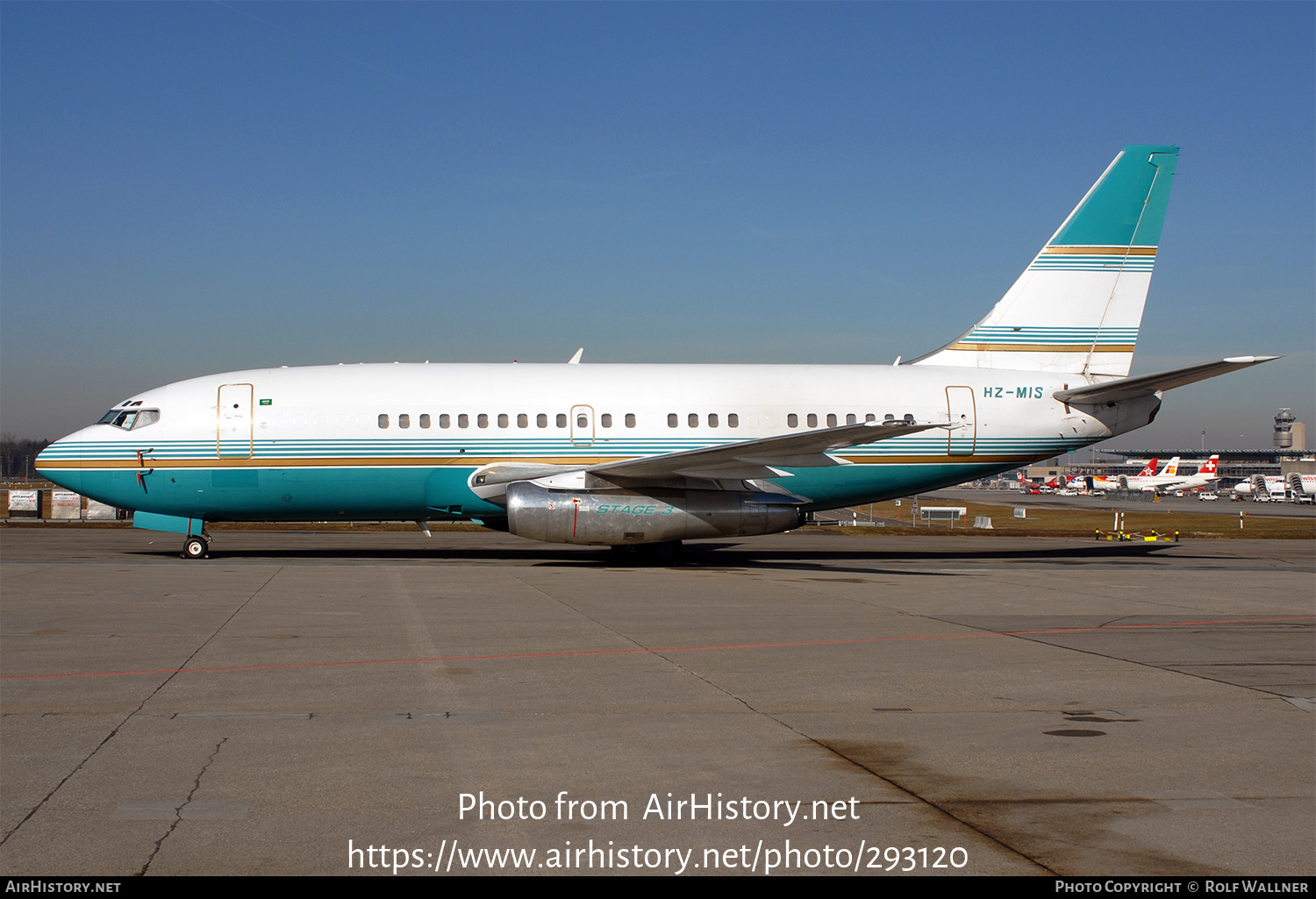 Aircraft Photo of HZ-MIS | Boeing 737-2K5/Adv | AirHistory.net #293120