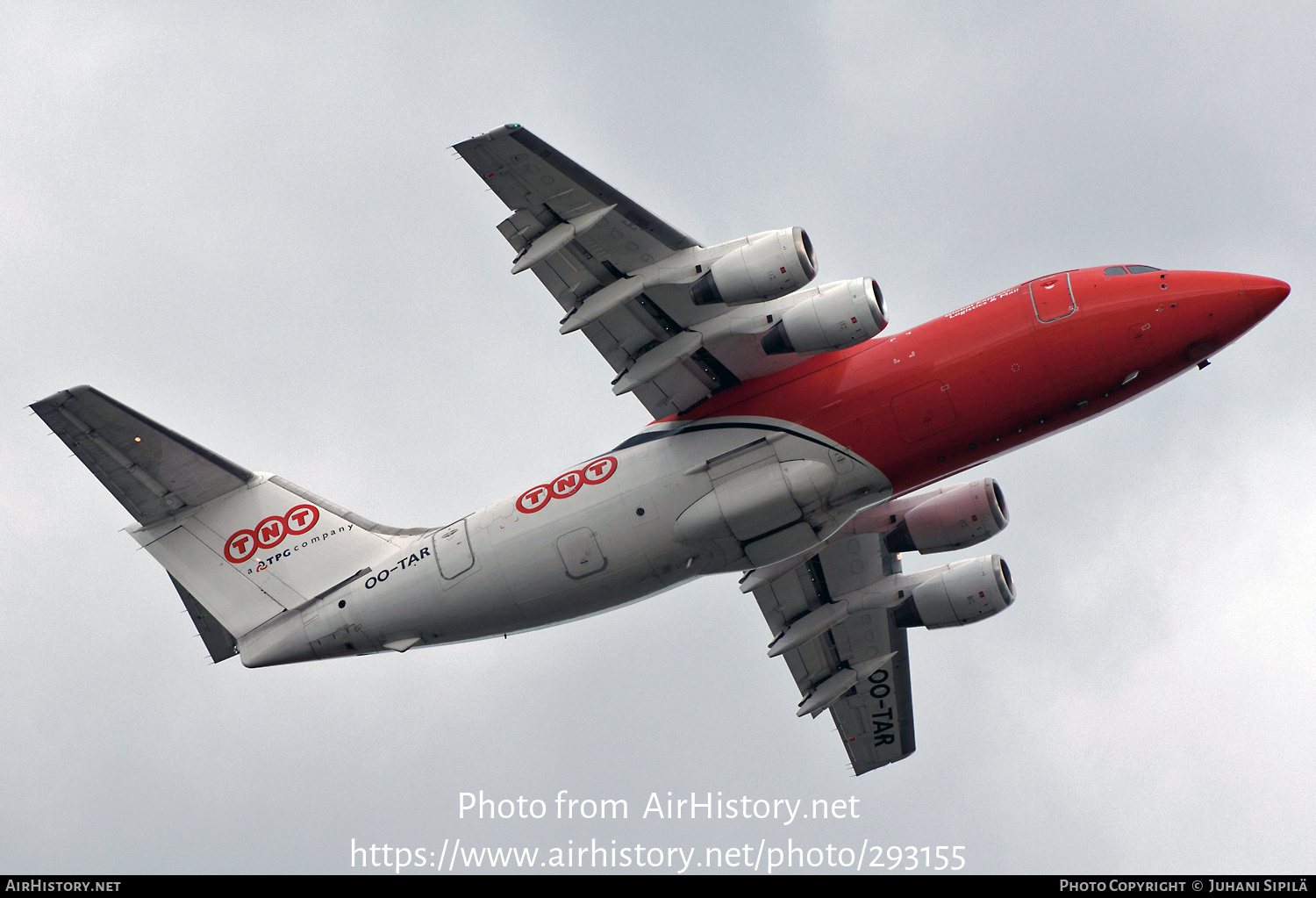 Aircraft Photo of OO-TAR | British Aerospace BAe-146-200QT Quiet Trader | TNT Airways | AirHistory.net #293155