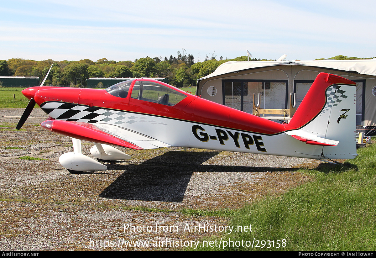 Aircraft Photo of G-PYPE | Van's RV-7 | AirHistory.net #293158