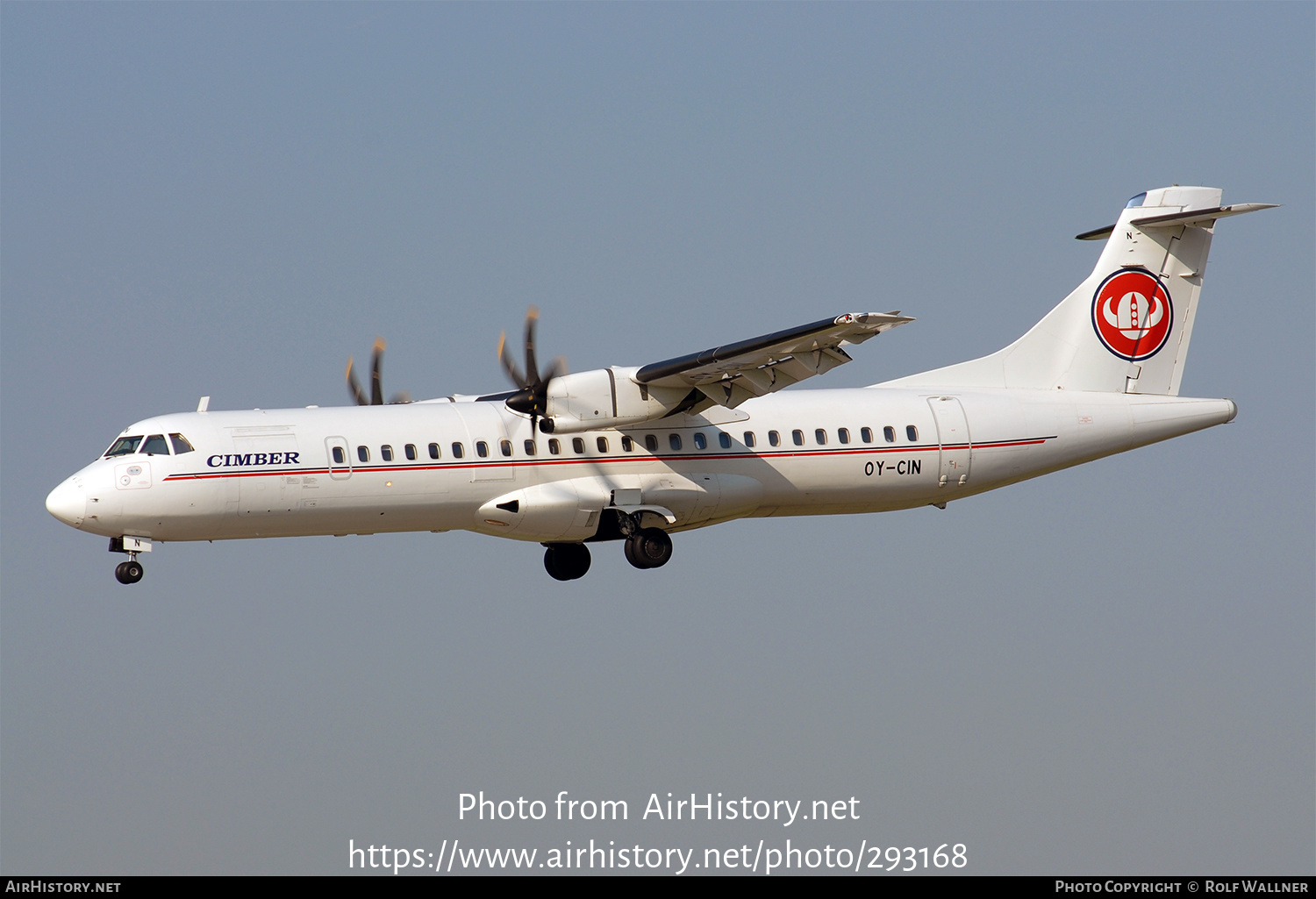 Aircraft Photo of OY-CIN | ATR ATR-72-500 (ATR-72-212A) | Cimber Air | AirHistory.net #293168