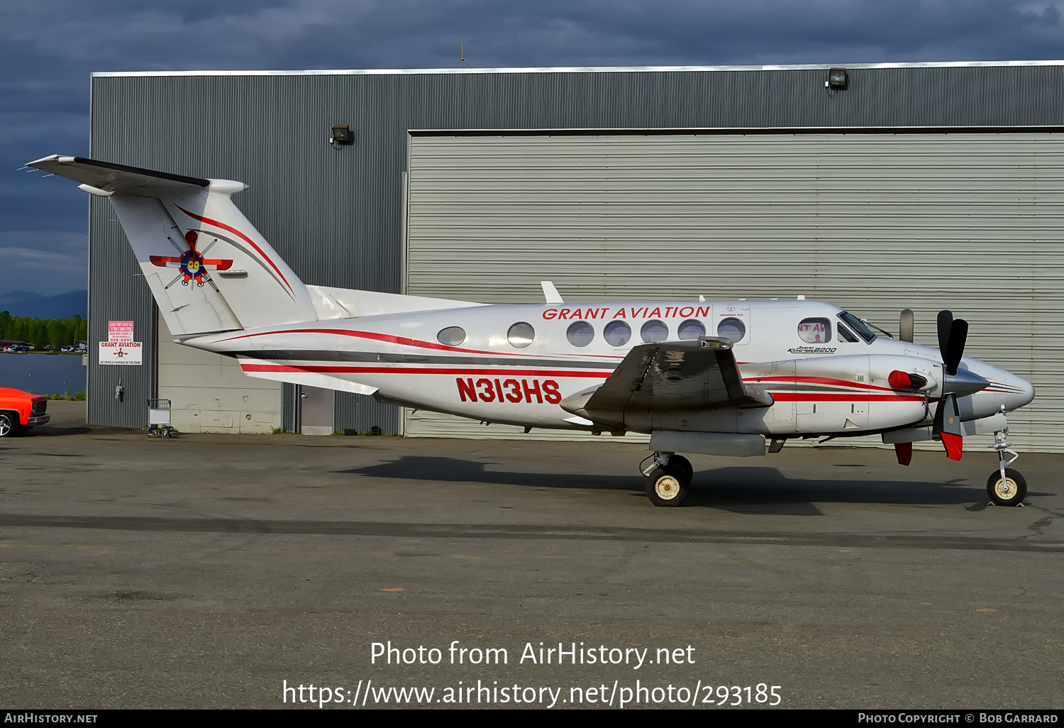 Aircraft Photo of N313HS | Beech B200 Super King Air | Grant Aviation | AirHistory.net #293185