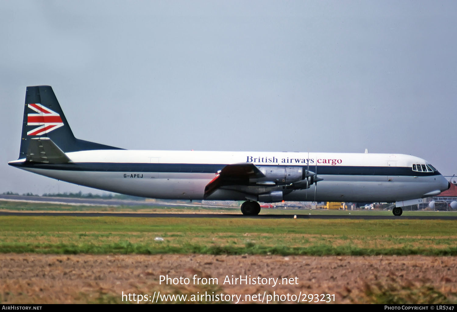 Aircraft Photo of G-APEJ | Vickers 953C Merchantman | British Airways Cargo | AirHistory.net #293231