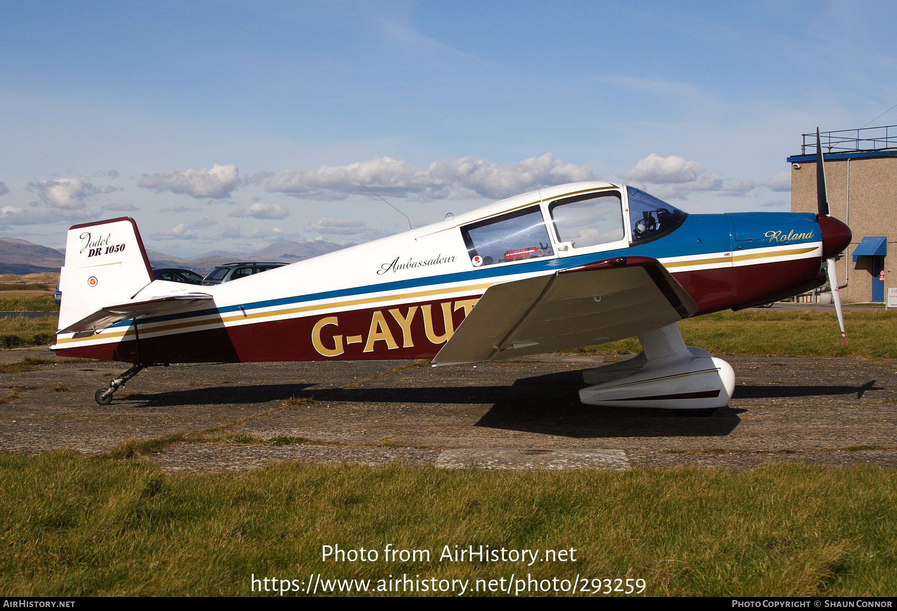 Aircraft Photo of G-AYUT | SAN Jodel DR-1050 Ambassadeur | AirHistory.net #293259