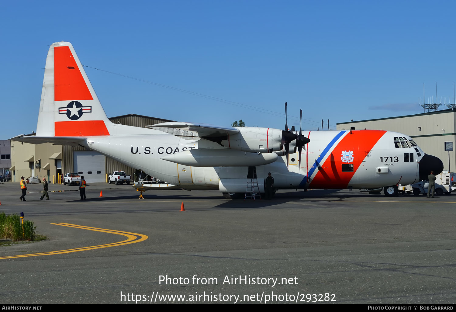 Aircraft Photo of 1713 | Lockheed HC-130H Hercules (L-382) | USA - Coast Guard | AirHistory.net #293282