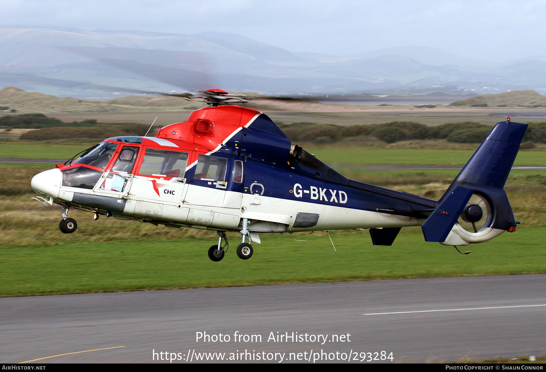 Aircraft Photo of G-BKXD | Aerospatiale SA-365N Dauphin 2 | CHC Helicopters | AirHistory.net #293284