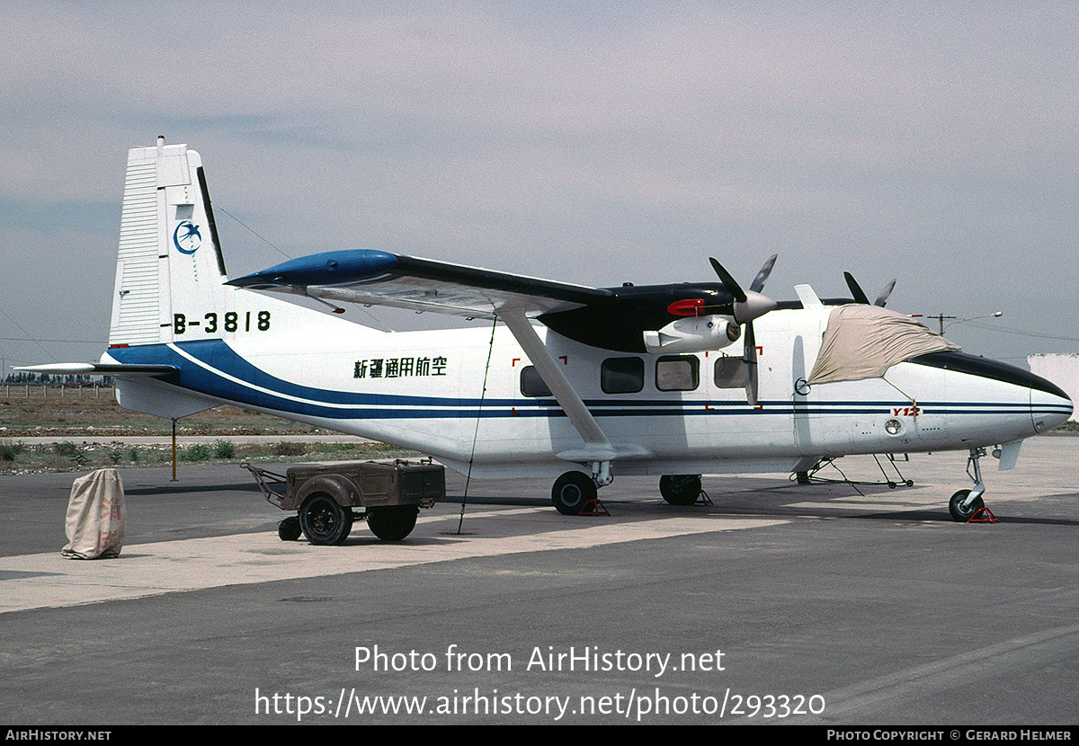 Aircraft Photo of B-3818 | Harbin Y12-II | Xinjiang General Aviation ...